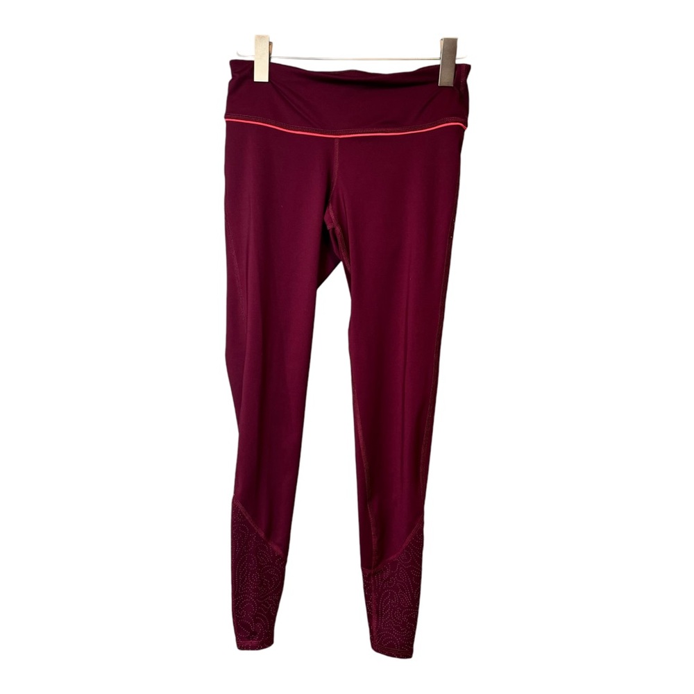 Old Navy Run Tight Leggings in Winter Wine. 27” Inseam. Size Small